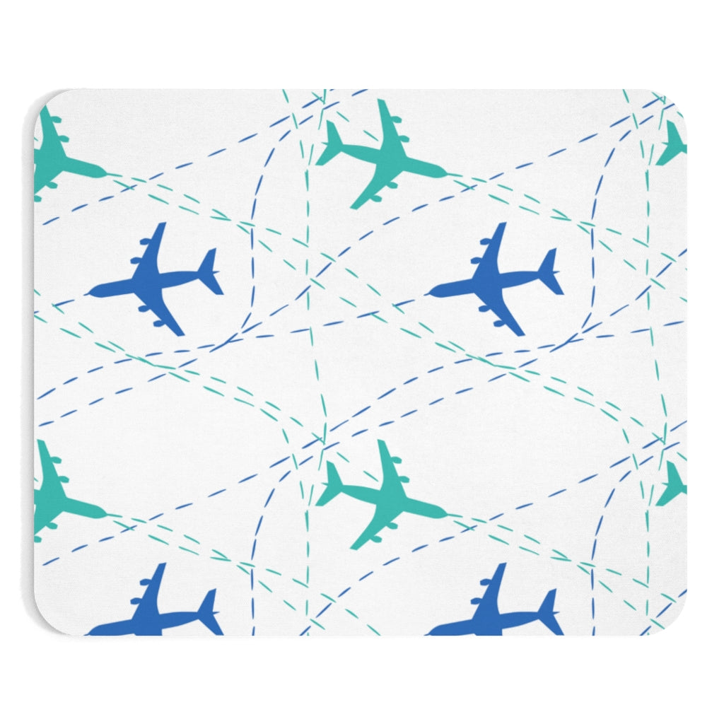 AIRCRAFT TRAVEL AROUND  -  MOUSE PAD Printify