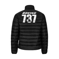 Thumbnail for Boeing 737 Men's Stand Collar Padded Jacket e-joyer