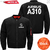 Thumbnail for AIRBUS A310 Ma-1 Bomber Jacket Flight Jacket Aviator Jacket THE AV8R