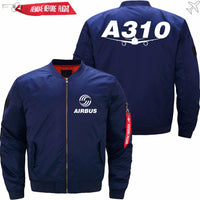 Thumbnail for AIRBUS A310 Ma-1 Bomber Jacket Flight Jacket Aviator Jacket THE AV8R