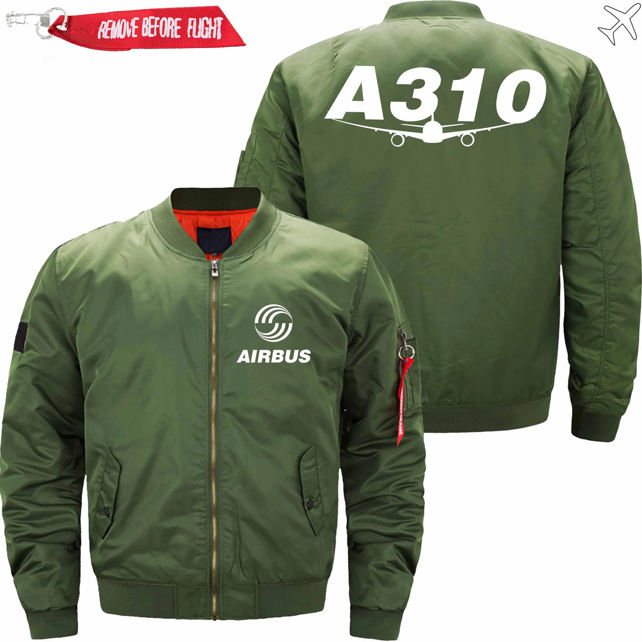 AIRBUS A310 Ma-1 Bomber Jacket Flight Jacket Aviator Jacket THE AV8R