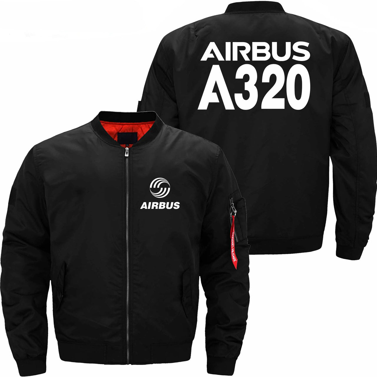 AIRBUS A320 Ma-1 Bomber Jacket Flight Jacket Aviator Jacket THE AV8R