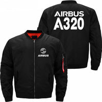 Thumbnail for AIRBUS A320 Ma-1 Bomber Jacket Flight Jacket Aviator Jacket THE AV8R