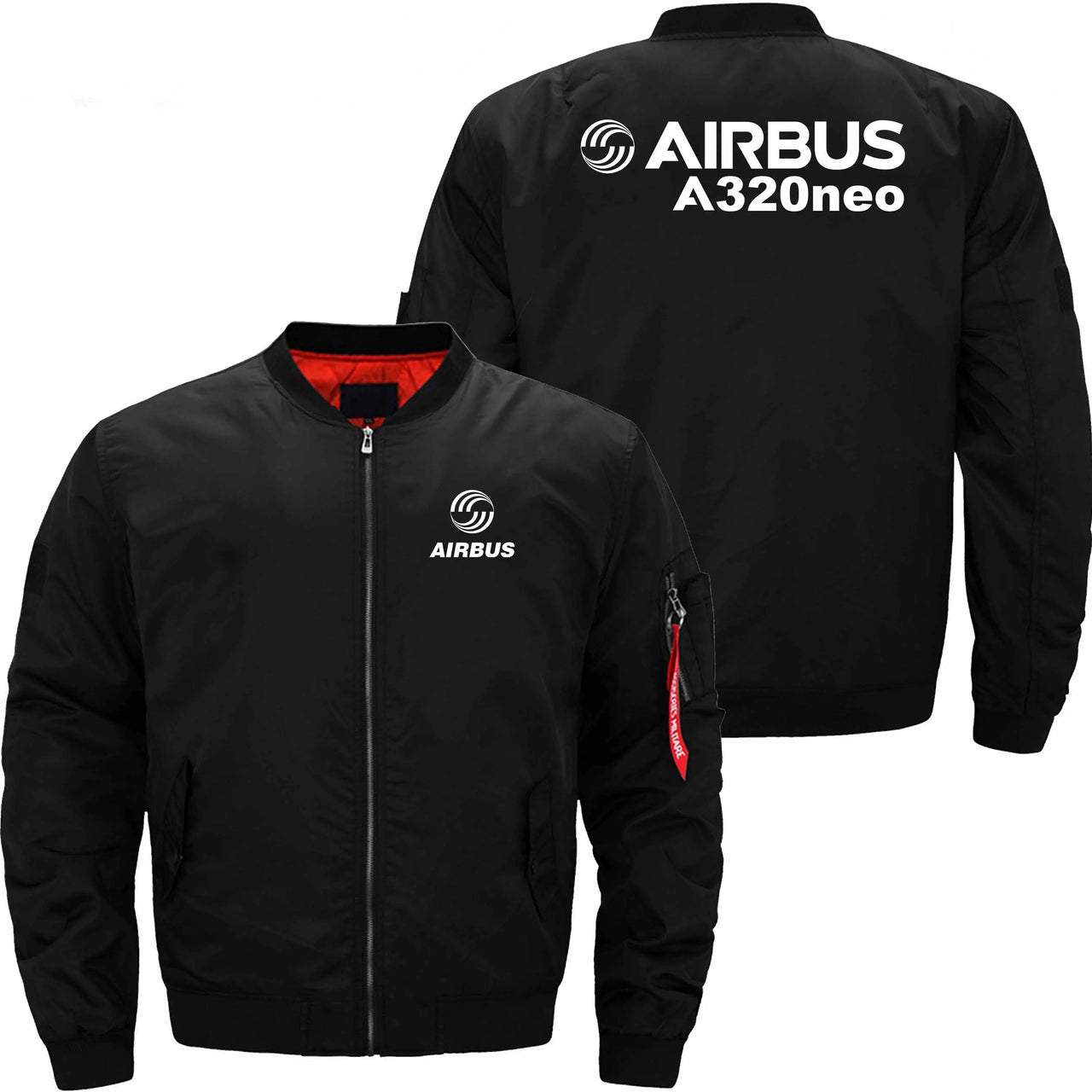 AIRBUS A320NEO Ma-1 Bomber Jacket Flight Jacket Aviator Jacket THE AV8R