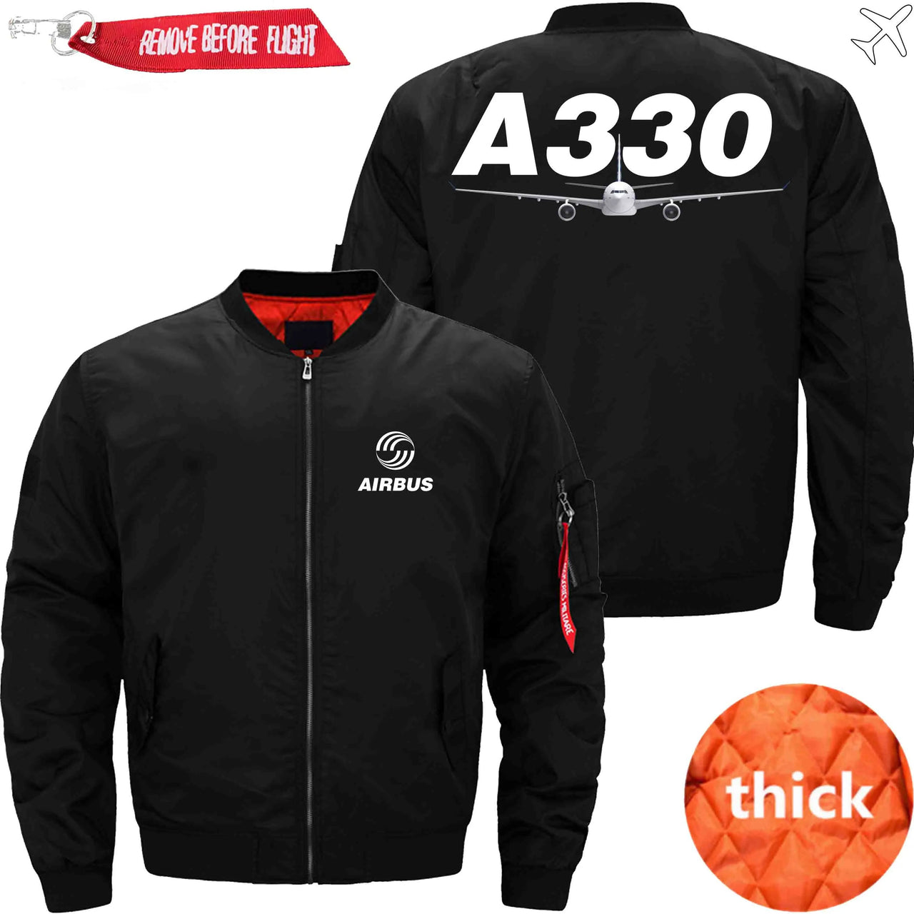 AIRBUS A330 Ma-1 Bomber Jacket Flight Jacket Aviator Jacket THE AV8R