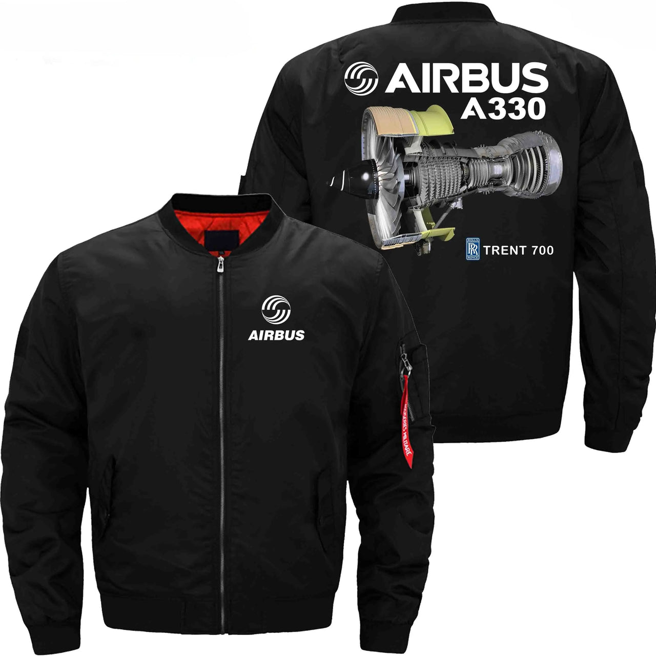 AIRBUS A330 TRENT 700 Rolls-Royce Ma-1 Bomber Jacket Flight Jacket Aviator Jacket THE AV8R