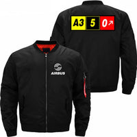 Thumbnail for AIRBUS A350 Ma-1 Bomber Jacket Flight Jacket Aviator Jacket THE AV8R