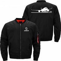 Thumbnail for AIRBUS A350XWB Ma-1 Bomber Jacket Flight Jacket Aviator Jacket THE AV8R