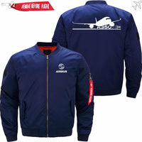 Thumbnail for AIRBUS A350XWB Ma-1 Bomber Jacket Flight Jacket Aviator Jacket THE AV8R