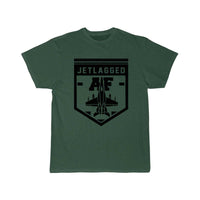 Thumbnail for Jet Lag AF Jet Fighter Pilot Air Force Aviator T Shirt THE AV8R