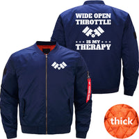 Thumbnail for DRAG CAR RACING  Wide Open Throttle JACKET THE AV8R