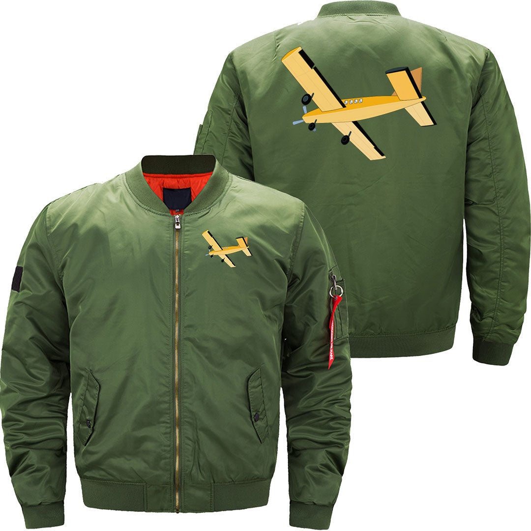 Propeller Airplane Retro JACKET THE AV8R