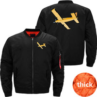 Thumbnail for Propeller Airplane Retro JACKET THE AV8R