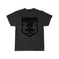 Thumbnail for Jet Lag AF Jet Fighter Pilot Air Force Aviator T Shirt THE AV8R