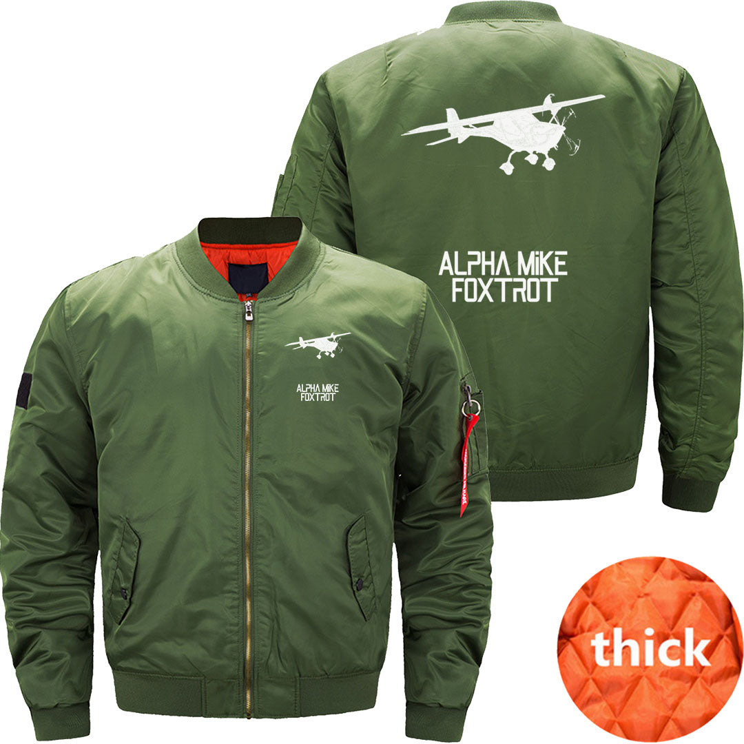 Alpha Mike Foxtrot Pilot Adios Motherf  JACKET THE AV8R