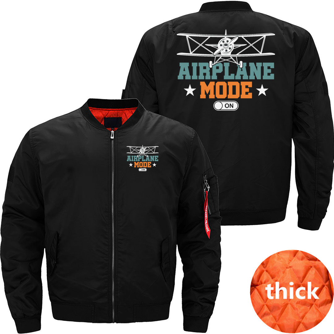 Airplane Mode Flying Pilot Aviation Aircraft JACKET THE AV8R