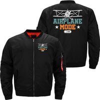 Thumbnail for Airplane Mode Flying Pilot Aviation Aircraft JACKET THE AV8R