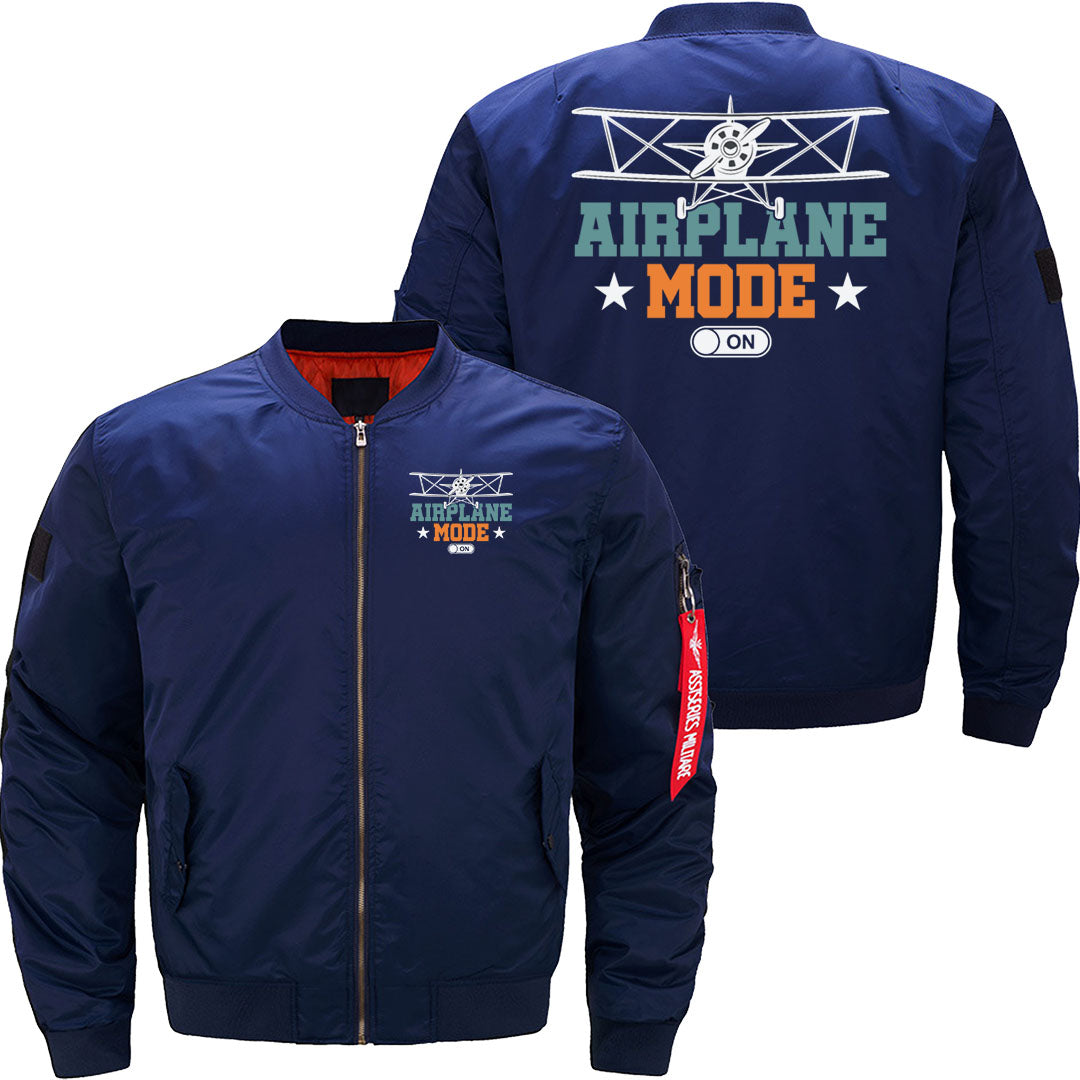 Airplane Mode Flying Pilot Aviation Aircraft JACKET THE AV8R