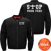 Thumbnail for Stop User Fees JACKET THE AV8R