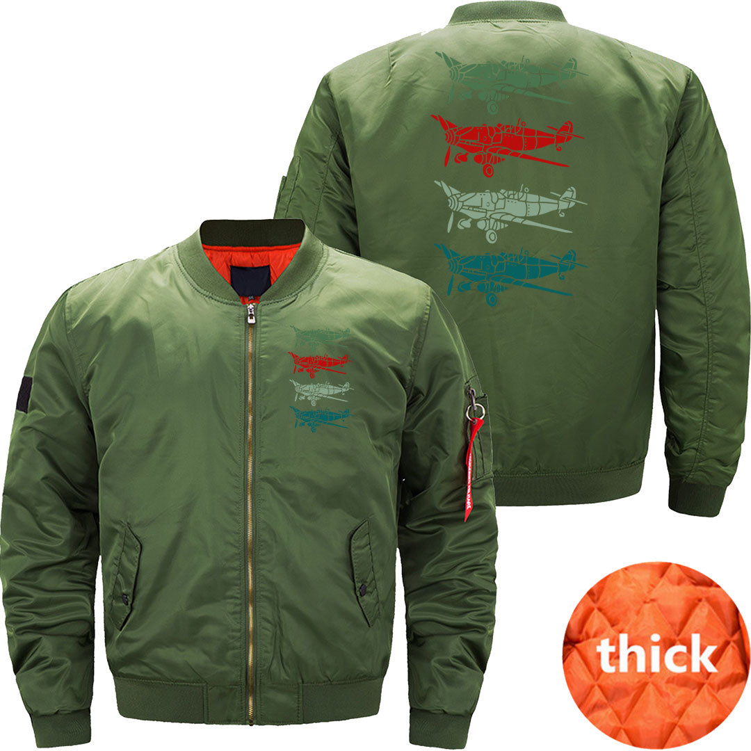 Retro Pilot  I'd Rather be Flying Gift JACKET THE AV8R