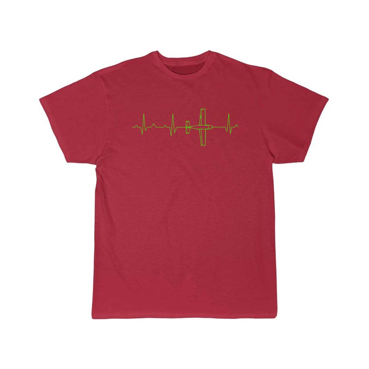 Airplane Pilot Shirt Heartbeat T-SHIRT THE AV8R