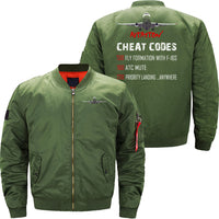 Thumbnail for Aviation Cheat Codes 7500 7600 7700 JACKET THE AV8R