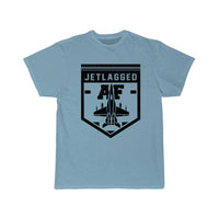 Thumbnail for Jet Lag AF Jet Fighter Pilot Air Force Aviator T Shirt THE AV8R