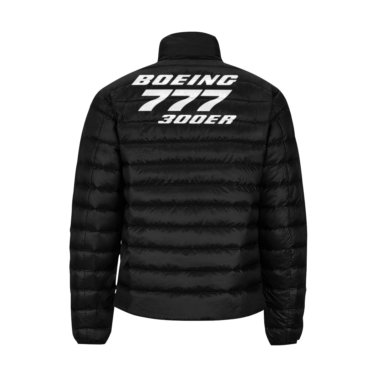 BOEING 777 Men's Stand Collar Padded Jacket e-joyer