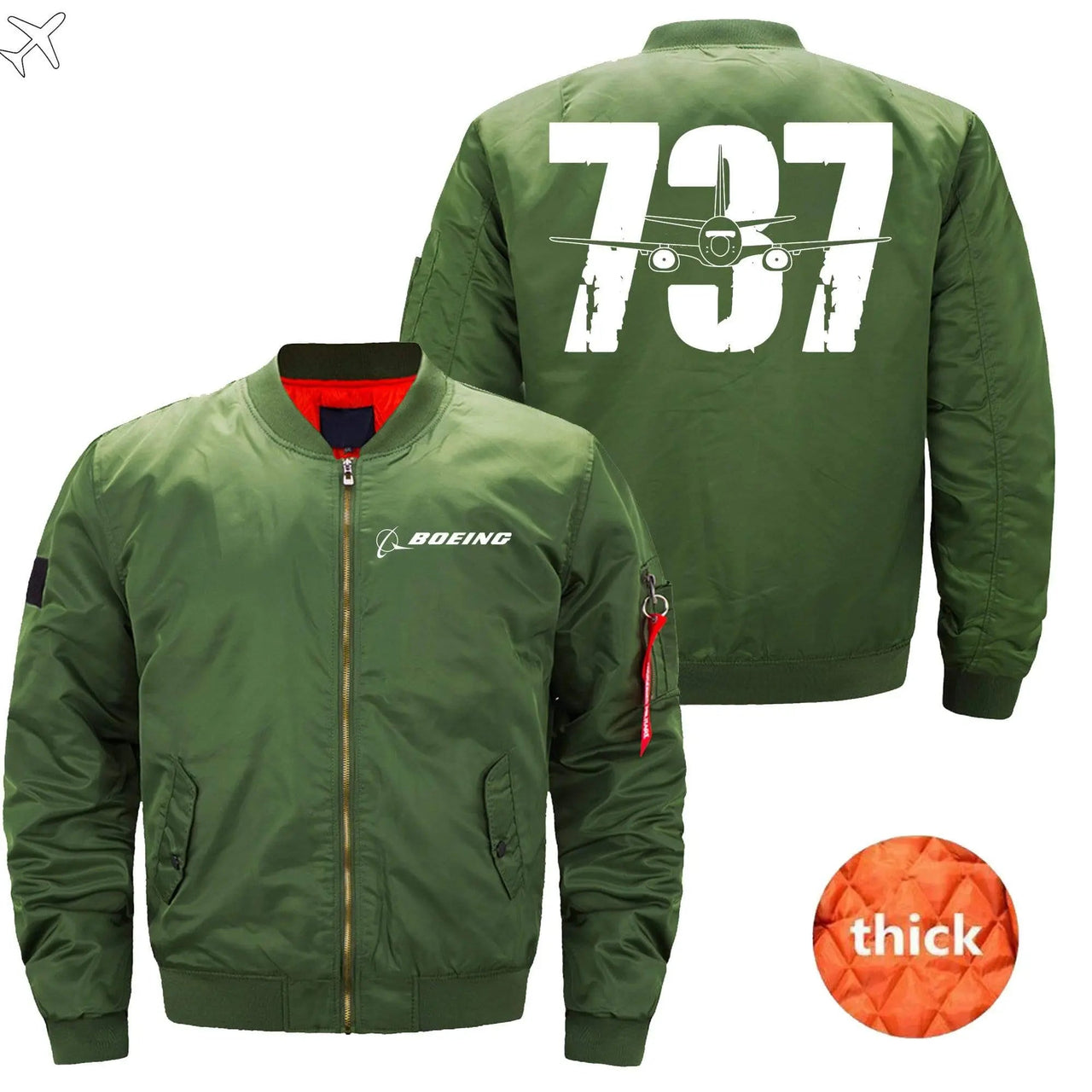 Boeing  737 Ma-1 Bomber Jacket Flight Jacket Aviator Jacket01 THE AV8R