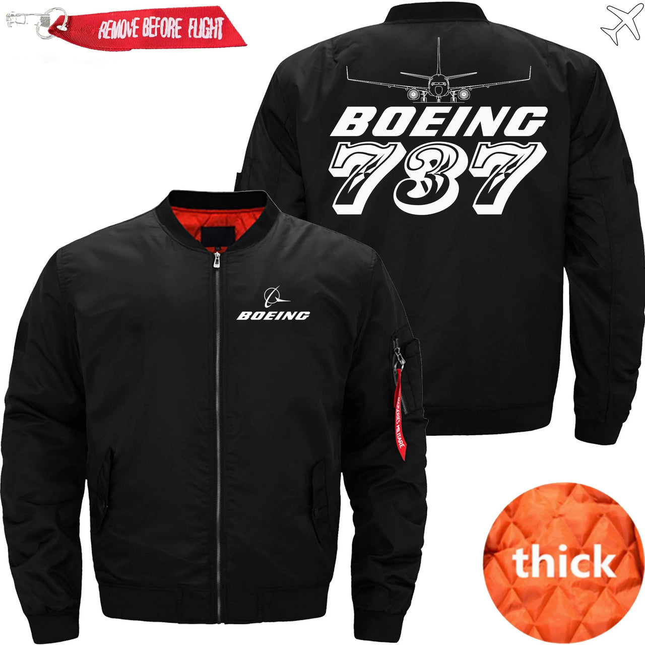 Boeing  737 Ma-1 Bomber Jacket Flight Jacket Aviator Jacket04 THE AV8R