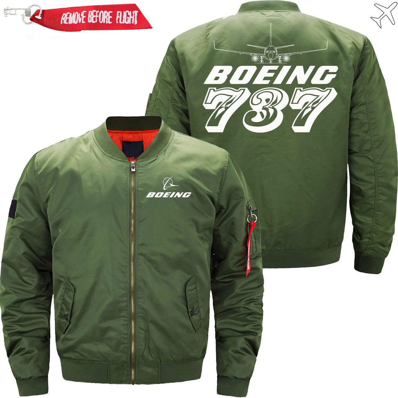 Boeing  787 Ma-1 Bomber Jacket Flight Jacket Aviator Jacket THE AV8R