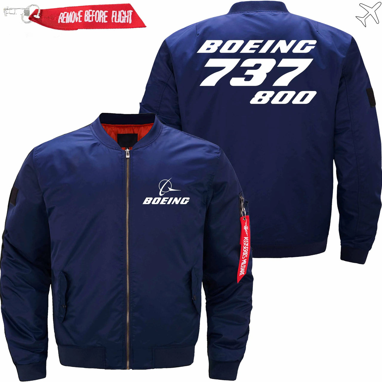 Boeing 737-800 Ma-1 Bomber Jacket Flight Jacket Aviator Jacket65 THE AV8R