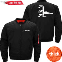 Thumbnail for Boeing 737 Ma-1 Bomber Jacket Flight Jacket Aviator Jacket THE AV8R