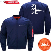 Thumbnail for Boeing 737 Ma-1 Bomber Jacket Flight Jacket Aviator Jacket THE AV8R