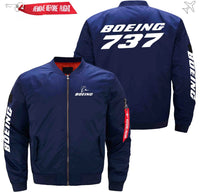 Thumbnail for Boeing 737 Ma-1 Bomber Jacket Flight Jacket Aviator Jacket THE AV8R