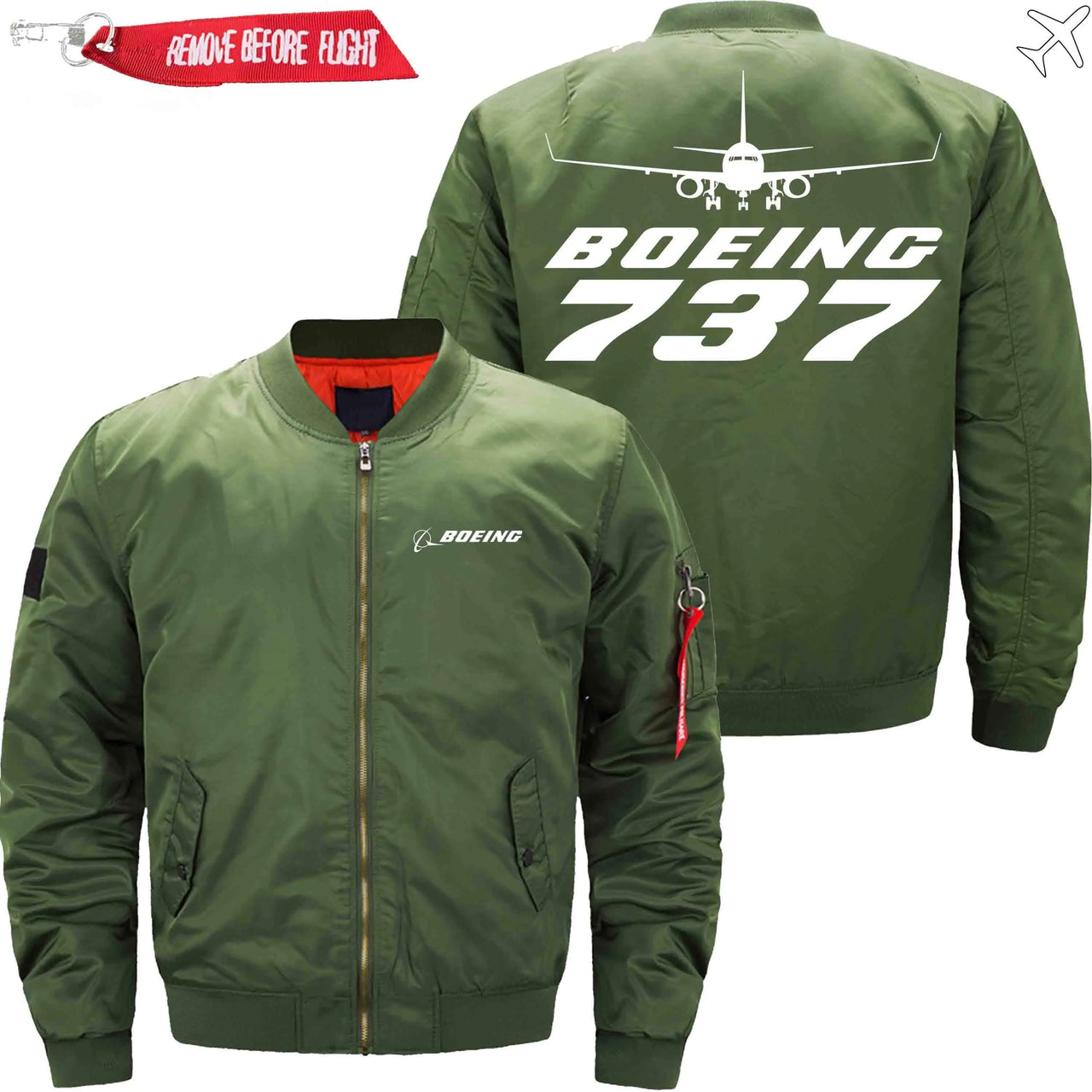 Boeing 737 Ma-1 Bomber Jacket Flight Jacket Aviator Jacket THE AV8R