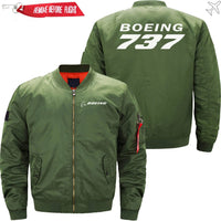 Thumbnail for Boeing 737 Ma-1 Bomber Jacket Flight Jacket Aviator Jacket07 THE AV8R