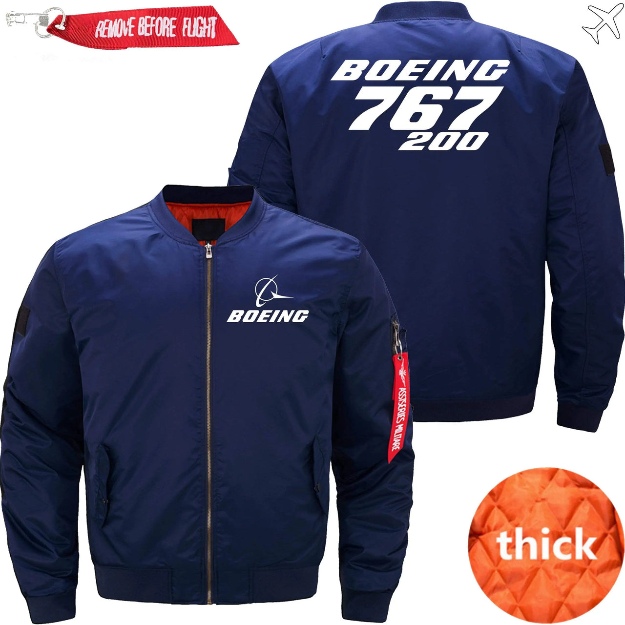 Boeing 767-200 Ma-1 Bomber Jacket Flight Jacket Aviator Jack THE AV8R