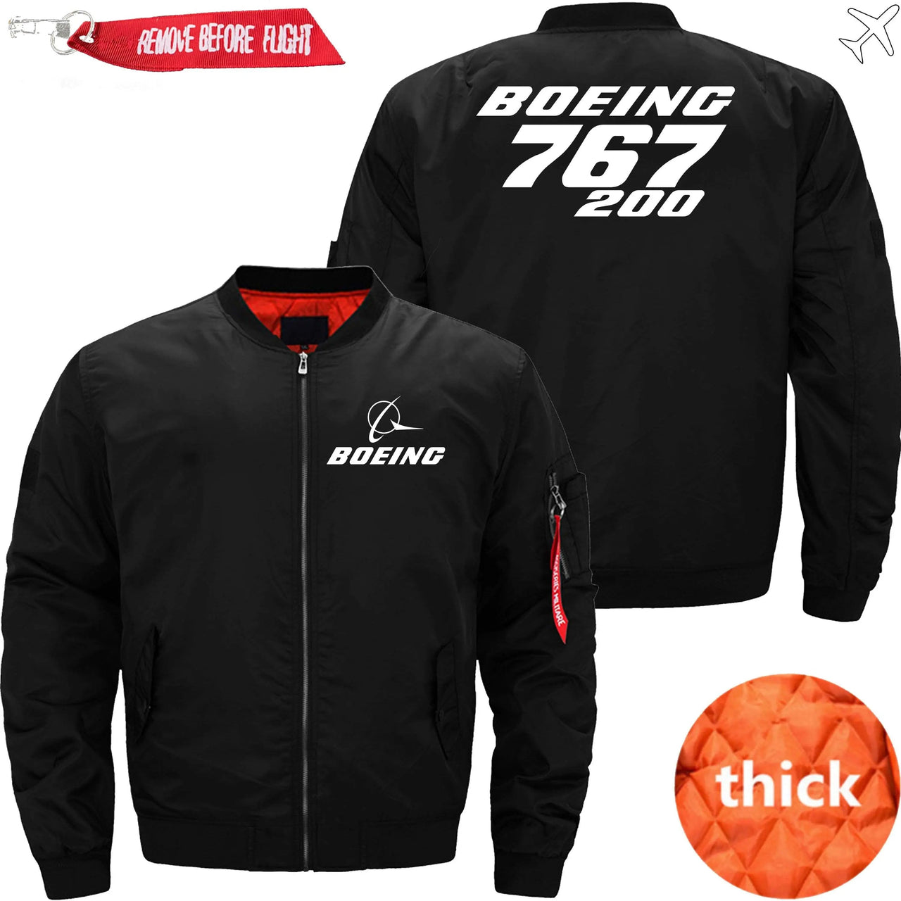 Boeing 767-200 Ma-1 Bomber Jacket Flight Jacket Aviator Jack THE AV8R