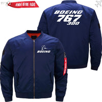 Thumbnail for Boeing 767-300 Ma-1 Bomber Jacket Flight Jacket Aviator Jacket THE AV8R