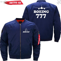 Thumbnail for Boeing 777 Ma-1 Bomber Jacket Flight Jacket Aviator Jacket THE AV8R