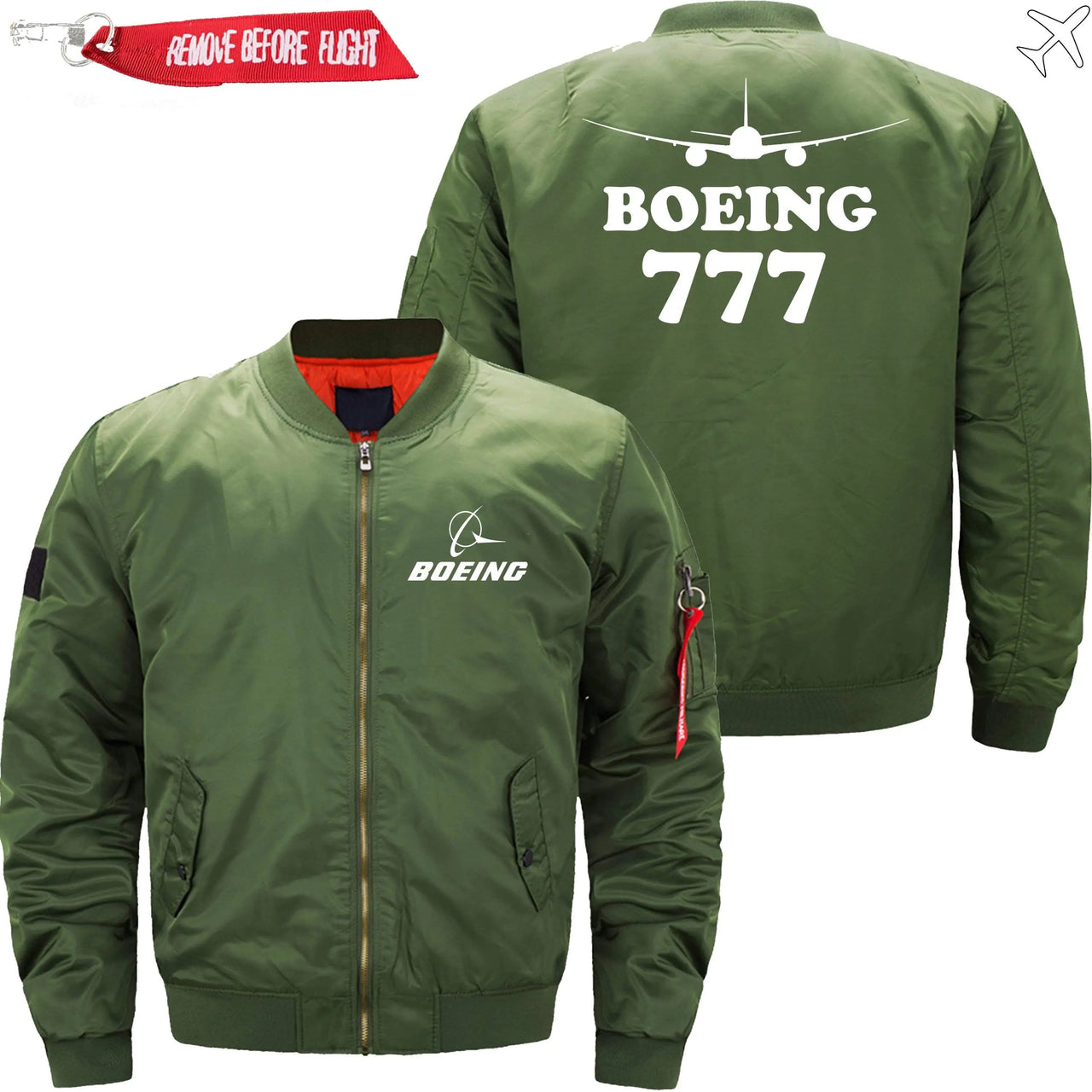 Boeing 777 Ma-1 Bomber Jacket Flight Jacket Aviator Jacket THE AV8R