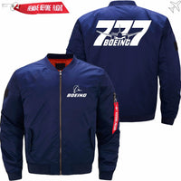 Thumbnail for Boeing 777 Ma-1 Bomber Jacket Flight Jacket Aviator Jacket THE AV8R