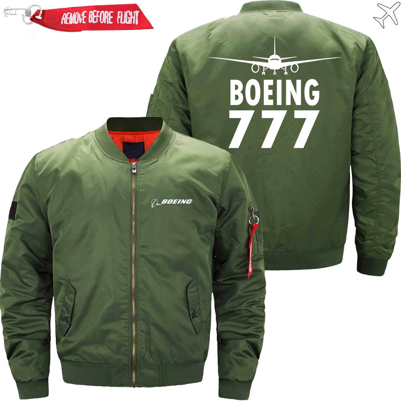 Boeing 777 Ma-1 Bomber Jacket Flight Jacket Aviator Jacket THE AV8R