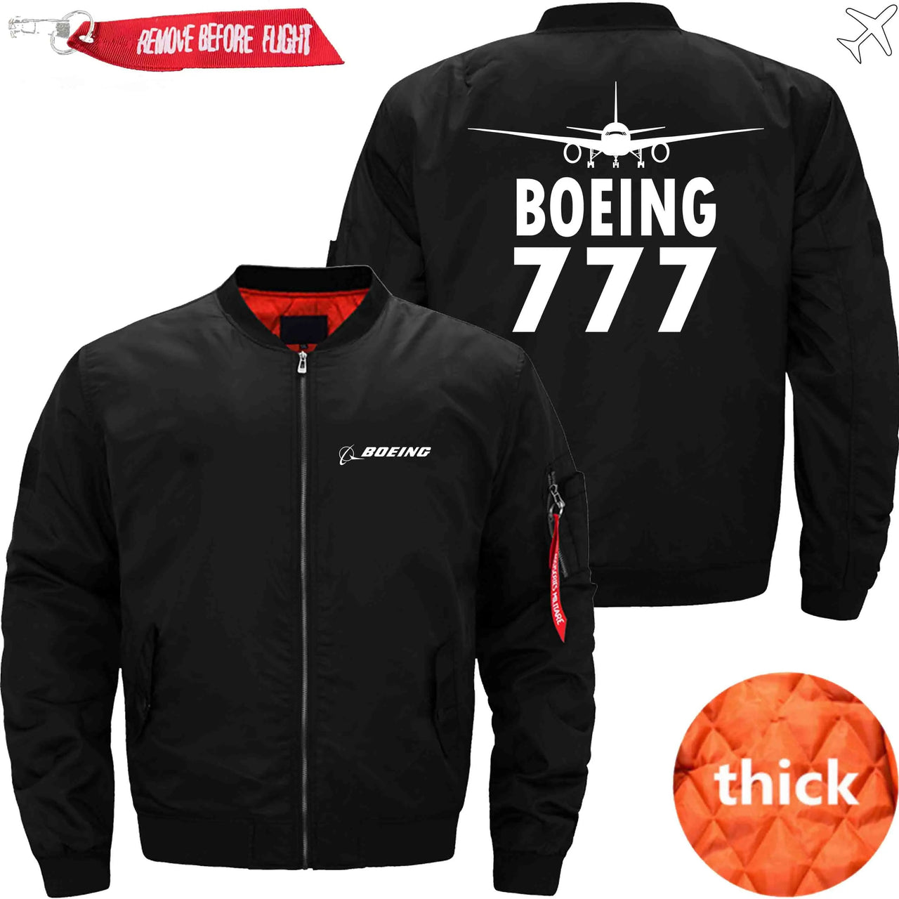 Boeing 777 Ma-1 Bomber Jacket Flight Jacket Aviator Jacket THE AV8R