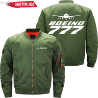 Thumbnail for Boeing 777 Ma-1 Bomber Jacket Flight Jacket Aviator Jacket THE AV8R