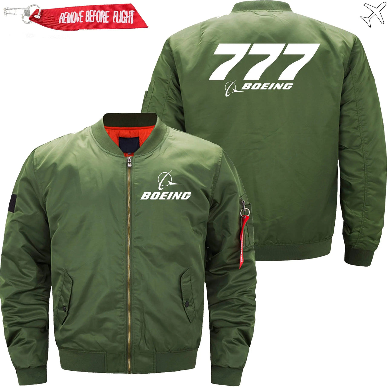 Boeing 777 Ma-1 Bomber Jacket Flight Jacket Aviator Jacket THE AV8R