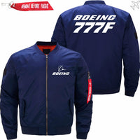 Thumbnail for Boeing 777F Ma-1 Bomber Jacket Flight Jacket Aviator Jacket THE AV8R