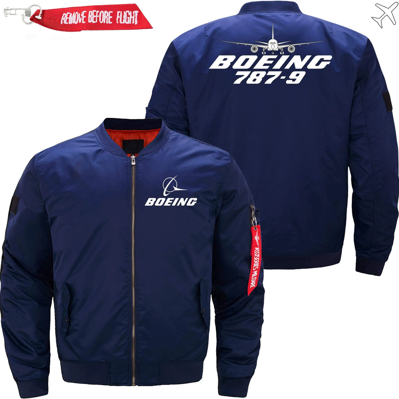 Boeing 787-9 Ma-1 Bomber Jacket Flight Jacket Aviator Jacket THE AV8R