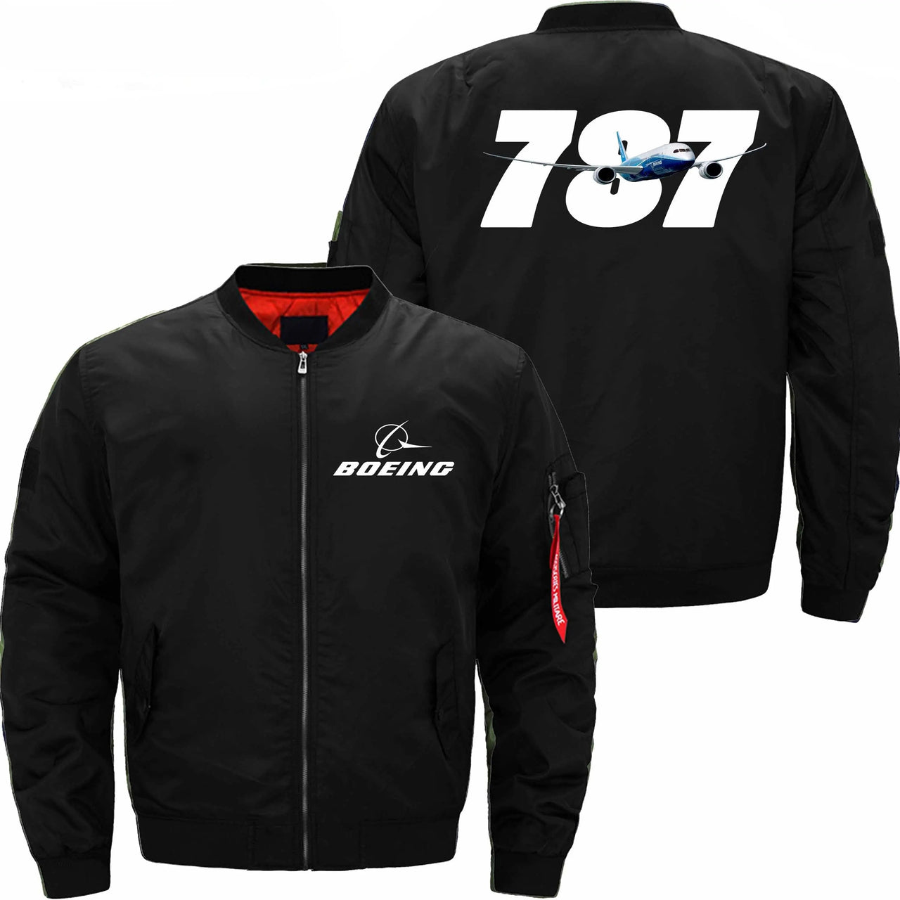 Boeing 787 Ma-1 Bomber Jacket Flight Jacket Aviator Jacket THE AV8R